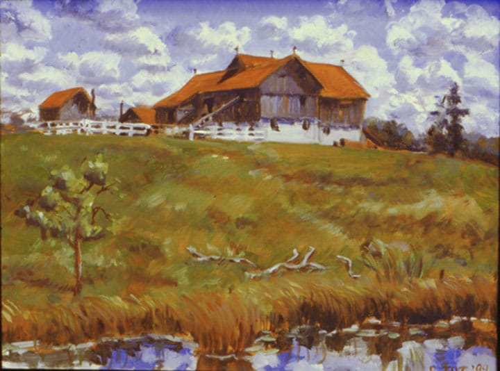 Ruth Tait Oil Painting Large size image