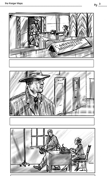 Ruth Tait storyboard art